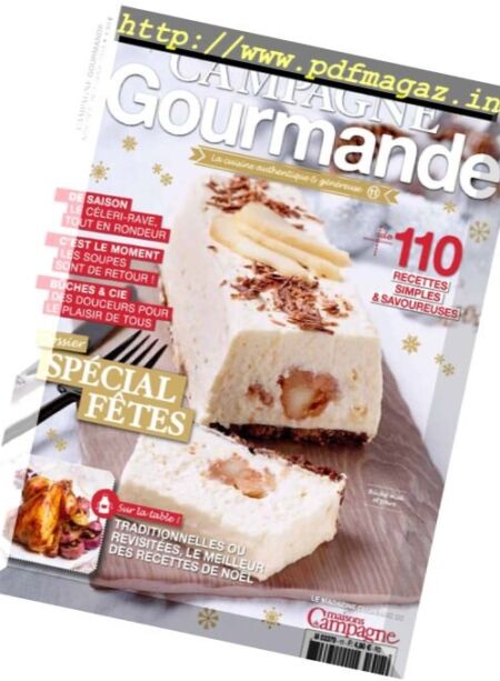 Campagne Gourmande – novembre 2017 Cover