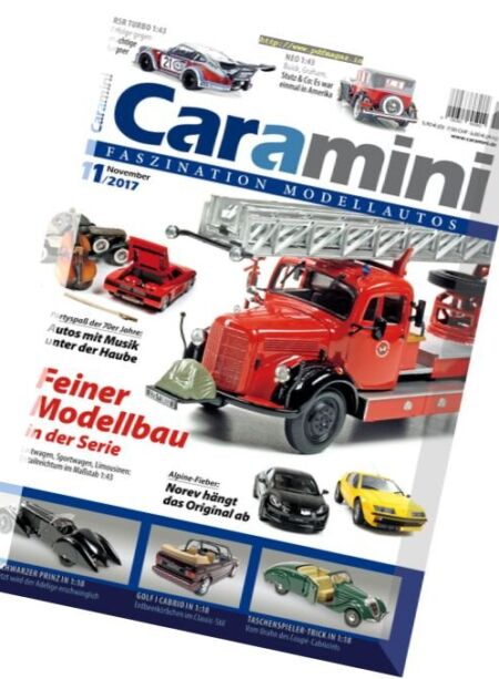 Caramini – November 2017 Cover