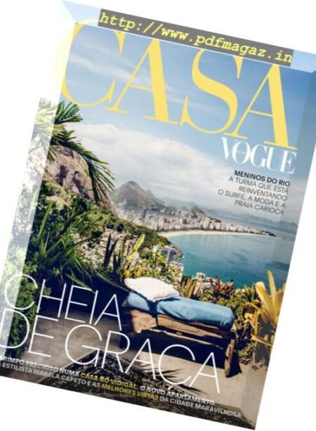 Casa Vogue Brazil – Outubro 2017 Cover