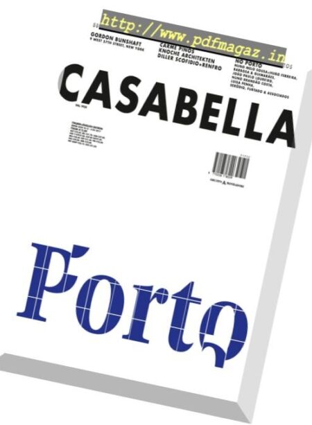 Casabella – Dicembre 2017 Cover