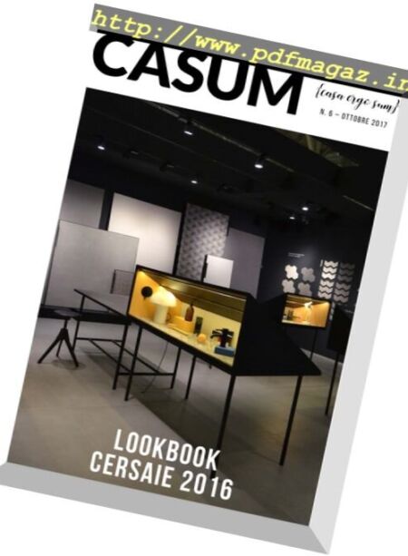 Casum – N.6, Ottobre 2017 Cover