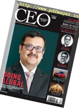 CEO Middle East – November 2017
