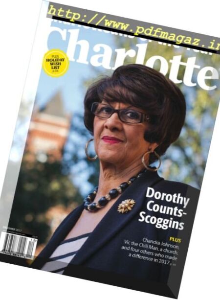 Charlotte Magazine – December 2017 Cover