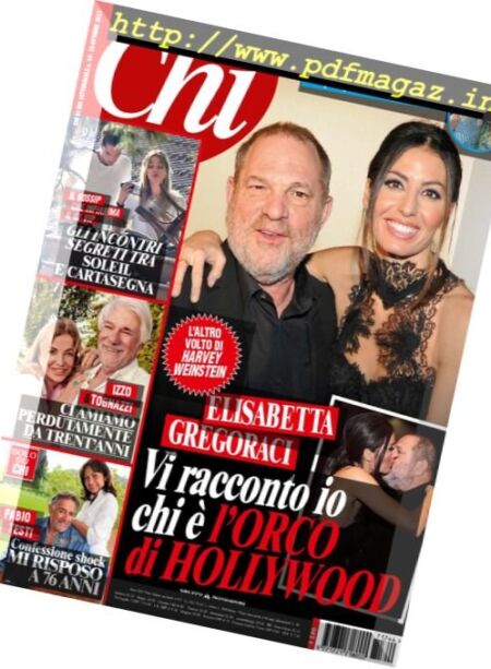 Chi – 18 Ottobre 2017 Cover