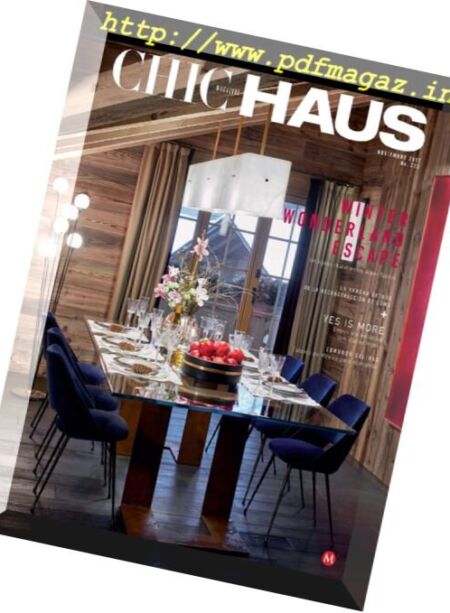 Chic Haus – Noviembre 2017 Cover