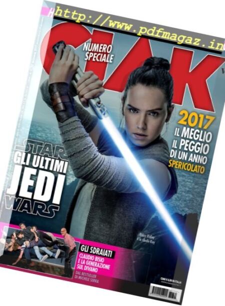Ciak – Dicembre 2017 Cover