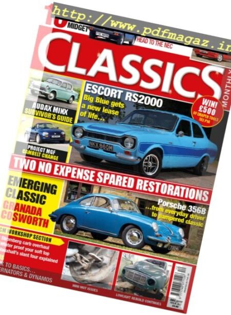 Classics Monthly – December 2017 Cover