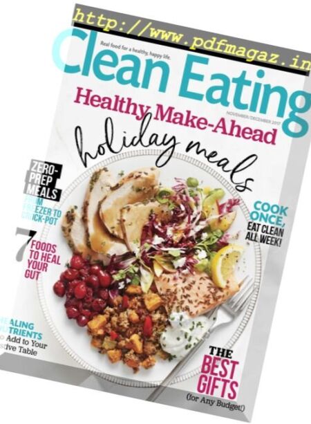 Clean Eating – November 2017 Cover