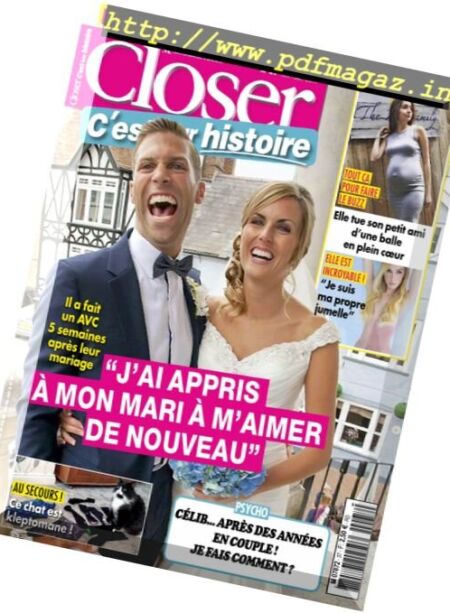 Closer C’est leur histoire – novembre 2017 Cover