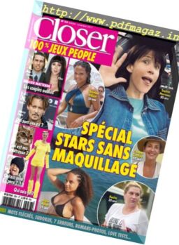 Closer – Hors-Serie Jeux – Octobre-Novembre 2017