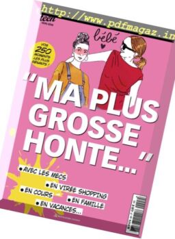 Closer Teen – Hors-Serie – novembre 2017