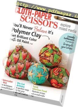 Cloth Paper Scissors – 1 November 2017