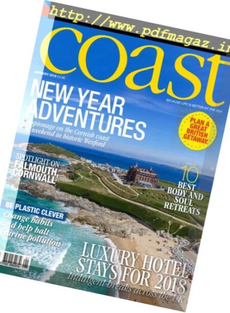 Coast Magazine – January 2018 Cover