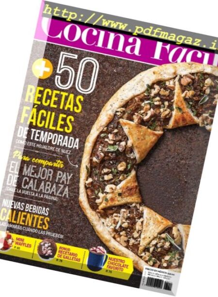 Cocina Facil Mexico – diciembre 2017 Cover