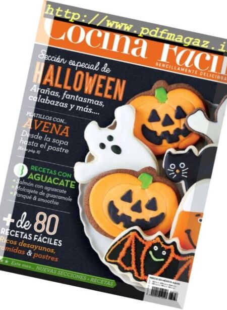Cocina Facil – octubre 2017 Cover