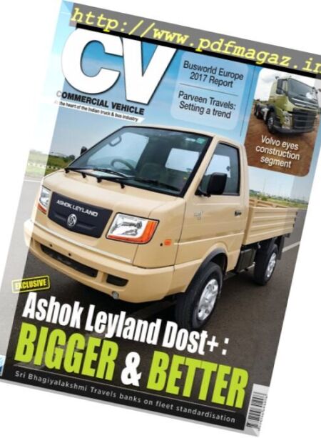 Commercial Vehicle – November 2017 Cover