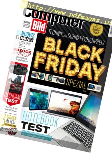 Computer Bild Germany – 24 November 2017 Cover