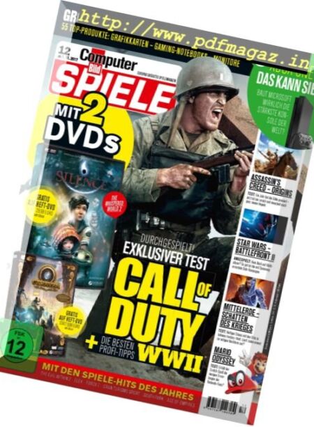 Computer Bild Spiele – Dezember 2017 Cover