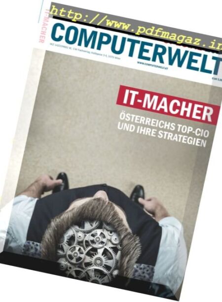 Computerwelt – 1 November 2017 Cover