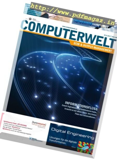 Computerwelt – 22 November 2017 Cover