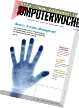 Computerwoche – 1 Oktober 2017