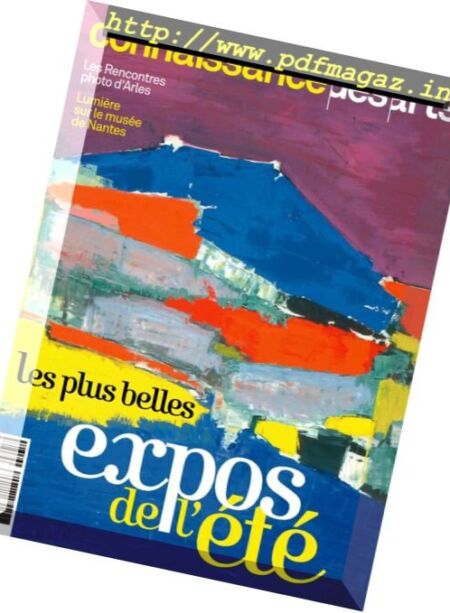 Connaissance des Arts – Juillet-Aout 2017 Cover