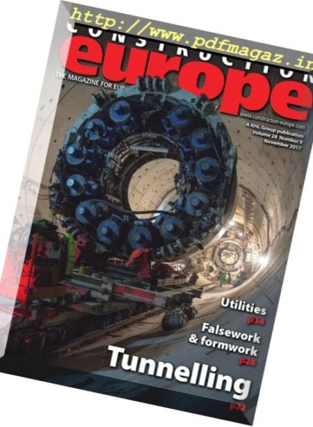 Construction Europe – November 2017 Cover