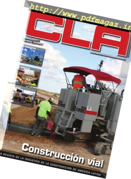 Construction Latin America Spain – Noviembre 2017 Cover