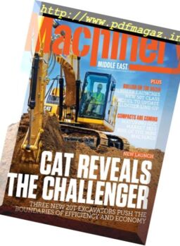 Construction Machinery Middle East – November 2017