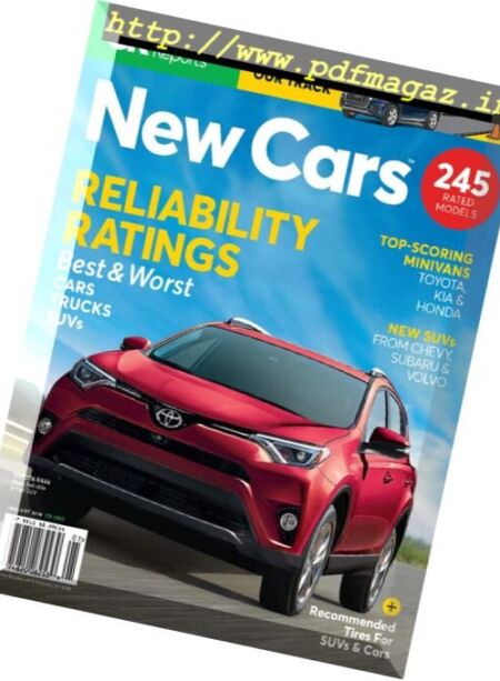 Consumer Reports New Cars – January 2018 Cover