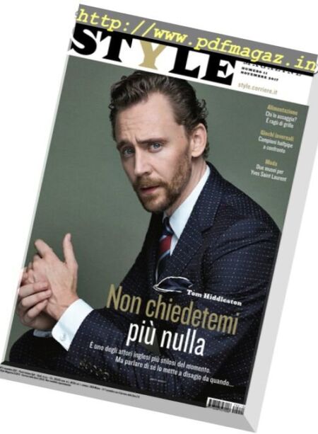 Corriere della Sera Style – Novembre 2017 Cover