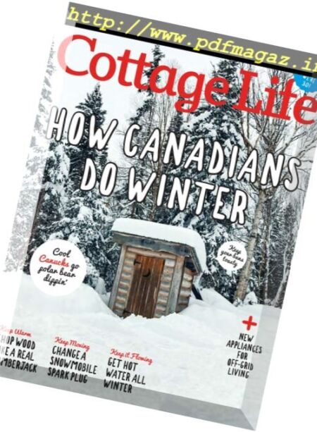 Cottage Life – Winter 2017 Cover