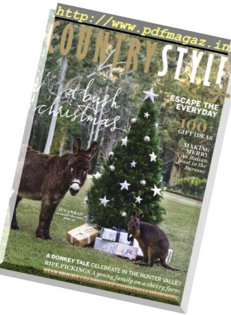Country Style Australia – December 2017 Cover