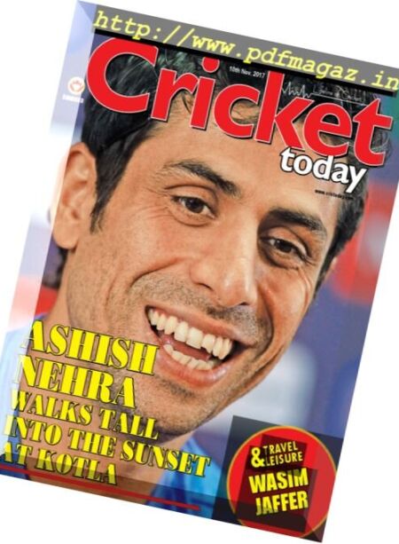 Cricket Today – 10 November 2017 Cover