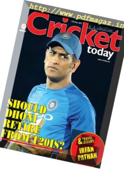 Cricket Today – 17 November 2017
