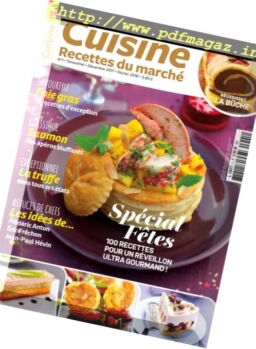 Cuisine Recettes du marche – Decembre 2017 – Fevrier 2018