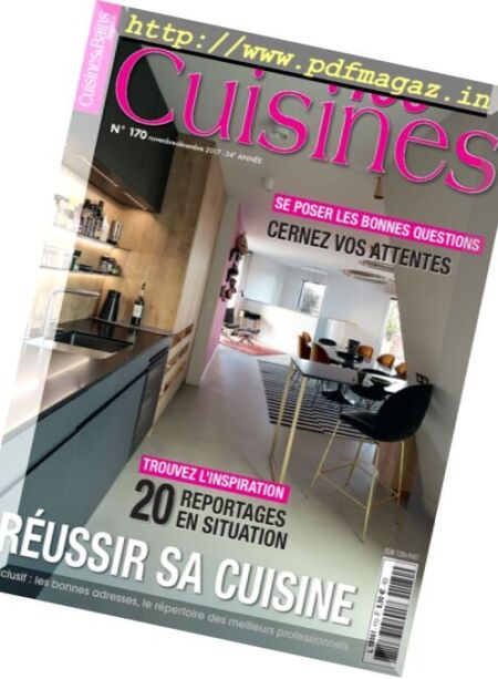 Cuisines & Bains Magazine – novembre 2017 Cover