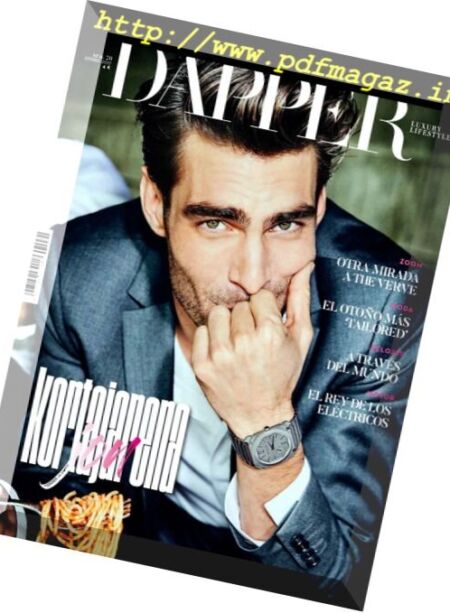 Dapper – octubre 2017 Cover