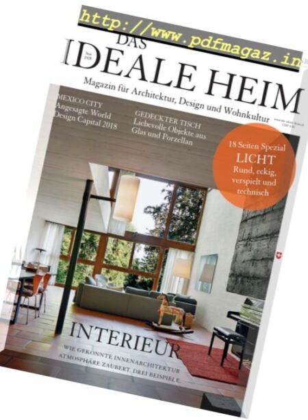 Das ideale Heim – November 2017 Cover