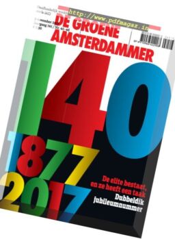 De Groene Amsterdammer – 9 november 2017