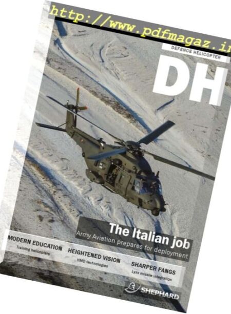 Defence Helicopter – July-August 2017 Cover