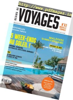 Desirs de Voyages – novembre 2017