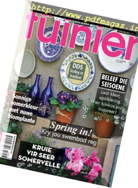 Die Tuinier – November 2017 Cover
