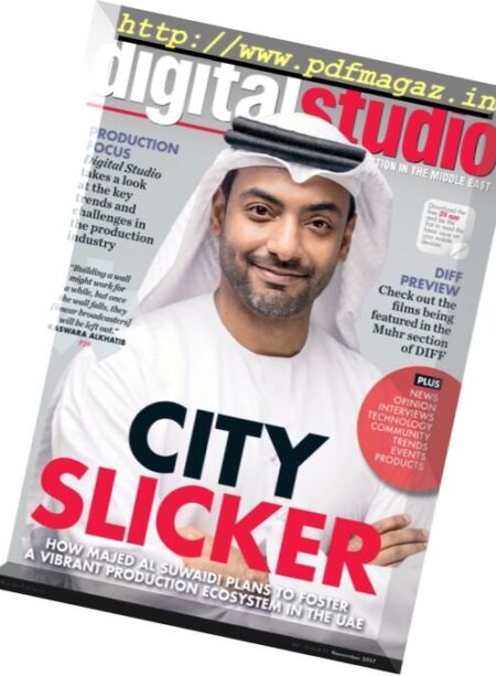 Digital Studio Middle East – November 2017 Cover