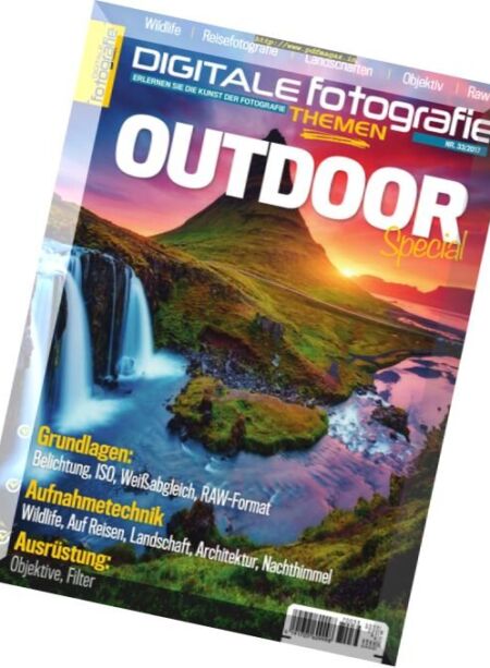 Digitale Fotografie Themen – Nr.33 2017 Cover