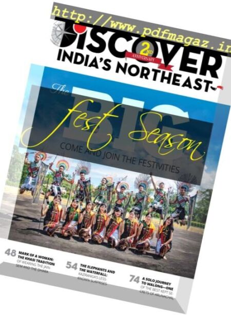 Discover India’s Northeast – November-December 2017 Cover