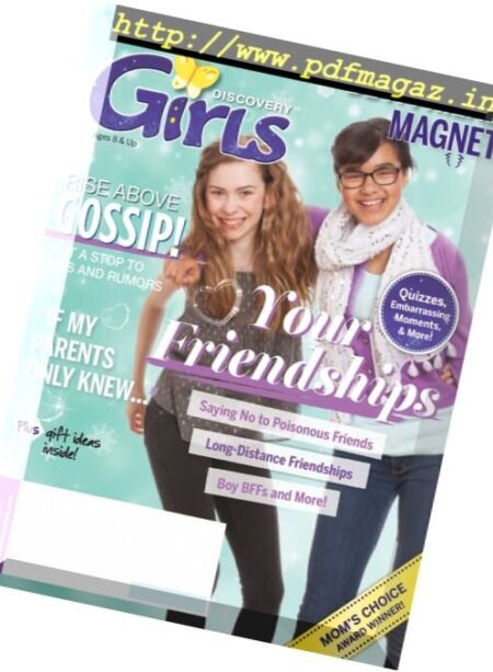 DISCOVERY GIRLS – 31 October 2017 Cover