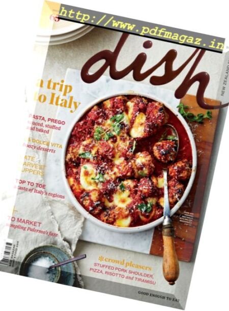 Dish – April 2016 Cover