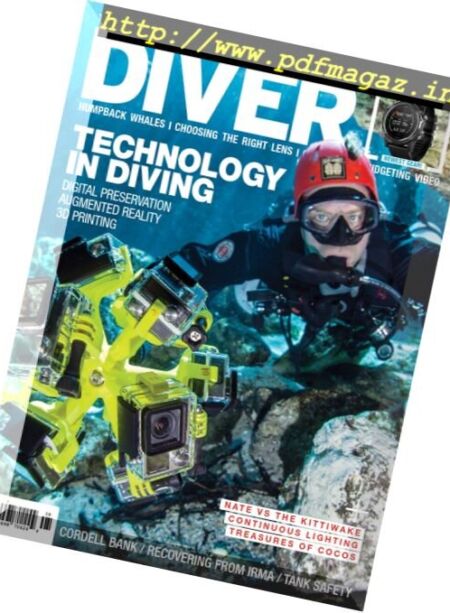 DIVER mag – November 2017 Cover