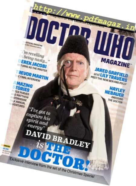 Doctor Who Magazine – Winter 2017-2018 Cover